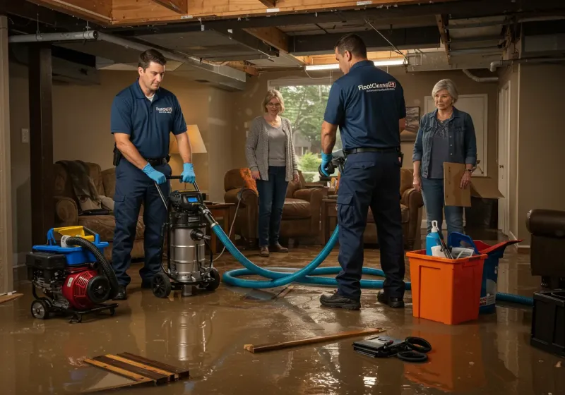 Basement Water Extraction and Removal Techniques process in Zebulon, NC