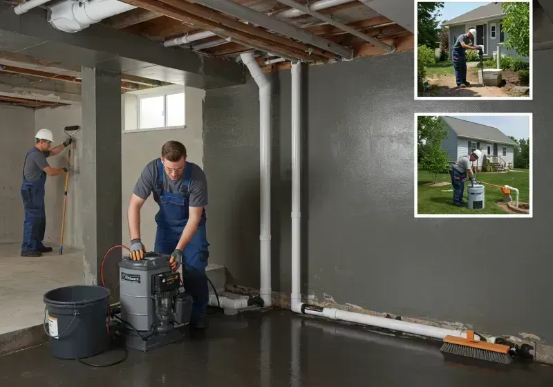 Basement Waterproofing and Flood Prevention process in Zebulon, NC